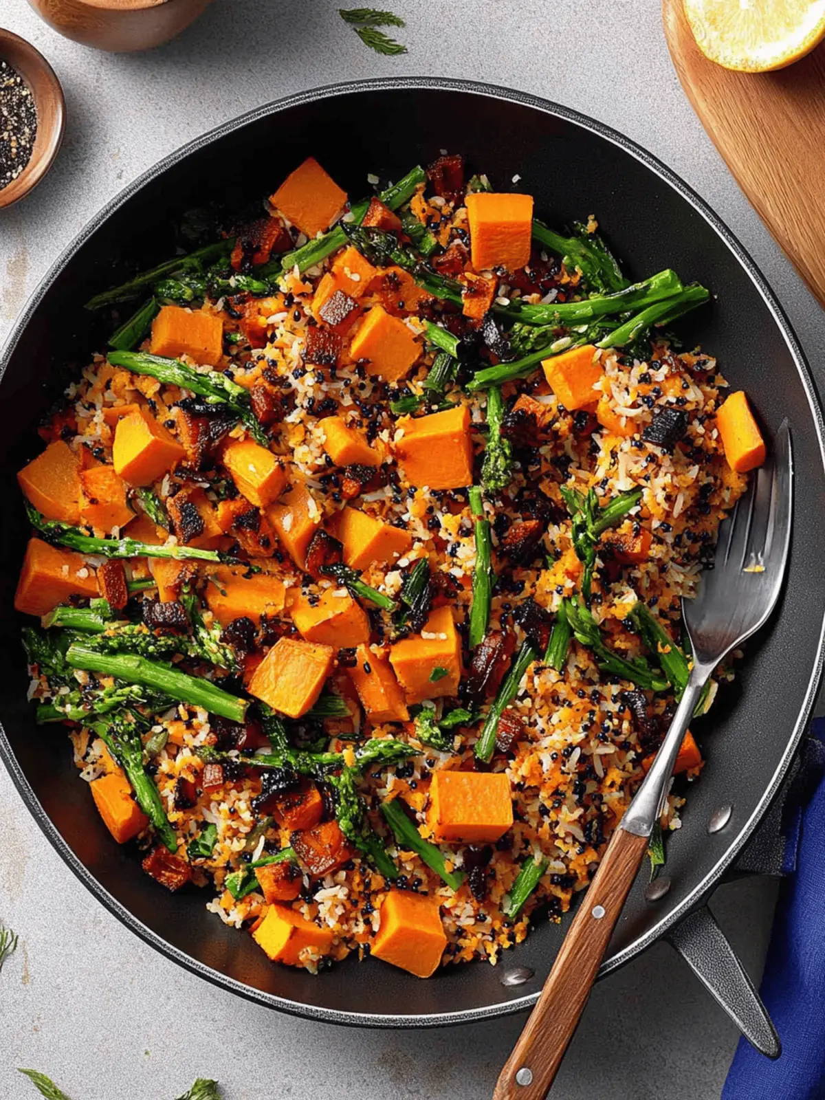 Sweet Potato Pilaf
