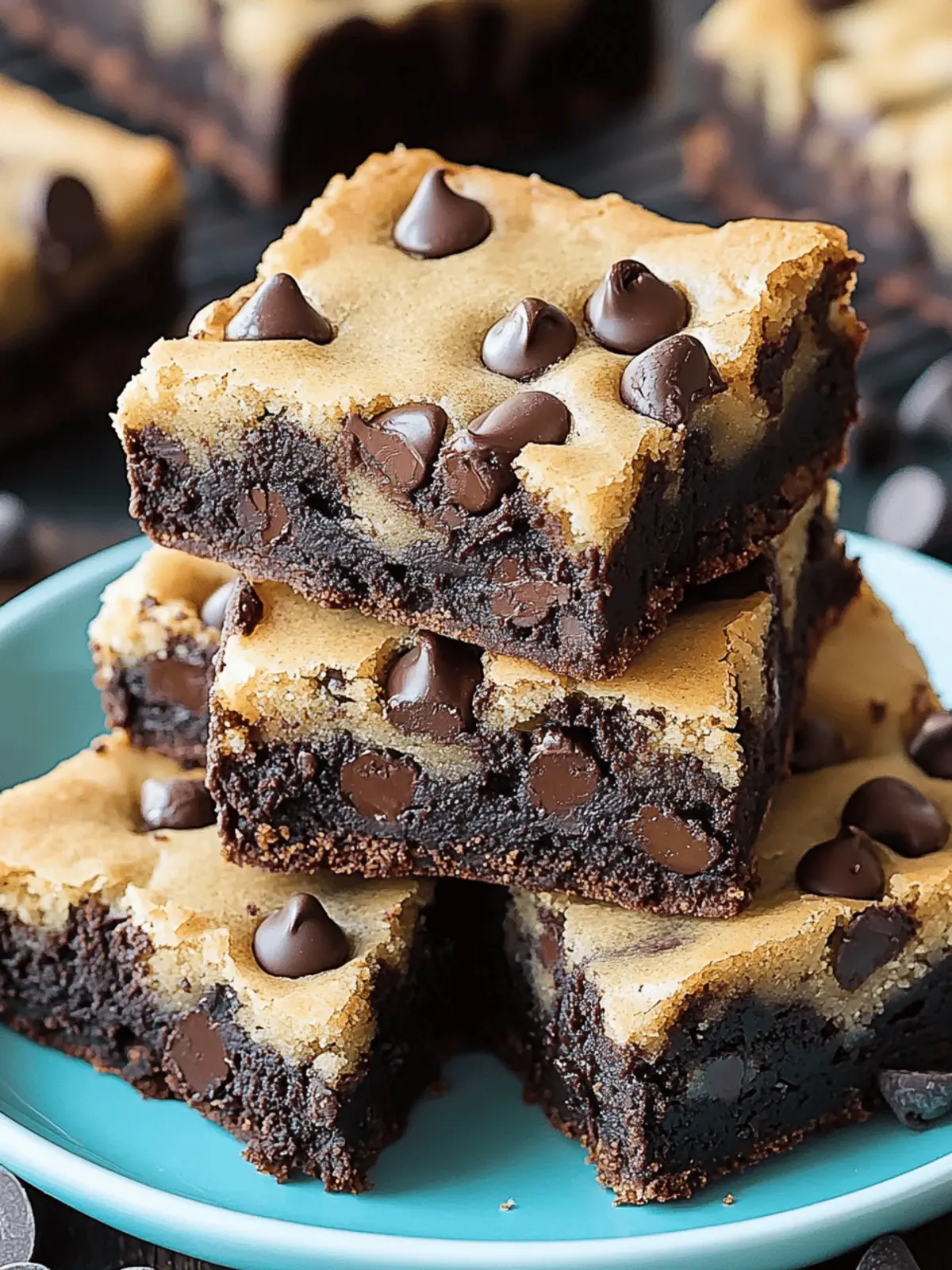 Chocolate Chip Cookie Brownies