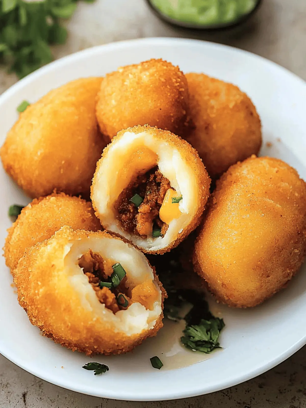 Colombian Papas Rellenas