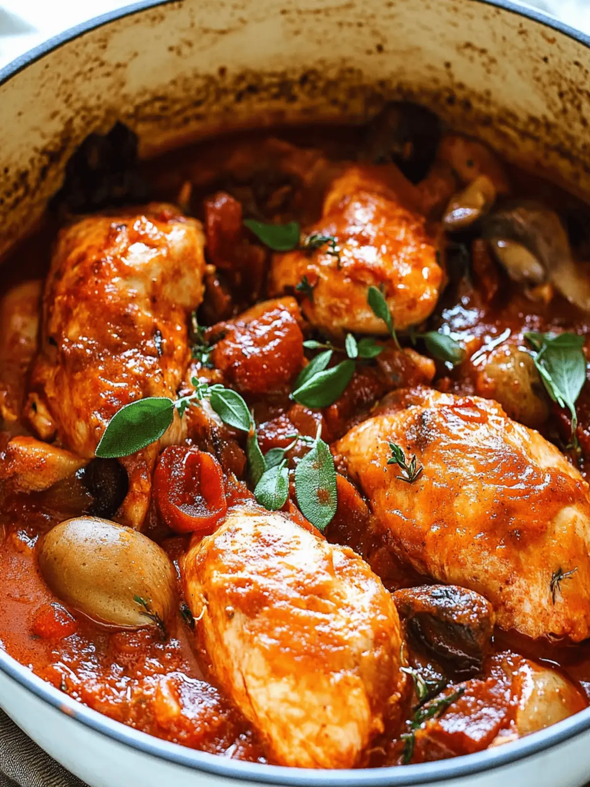 Chicken Chasseur