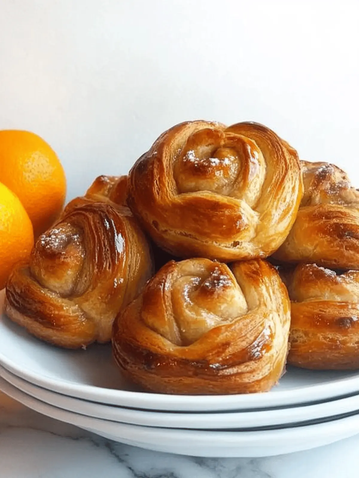Orange Cardamom Morning Buns