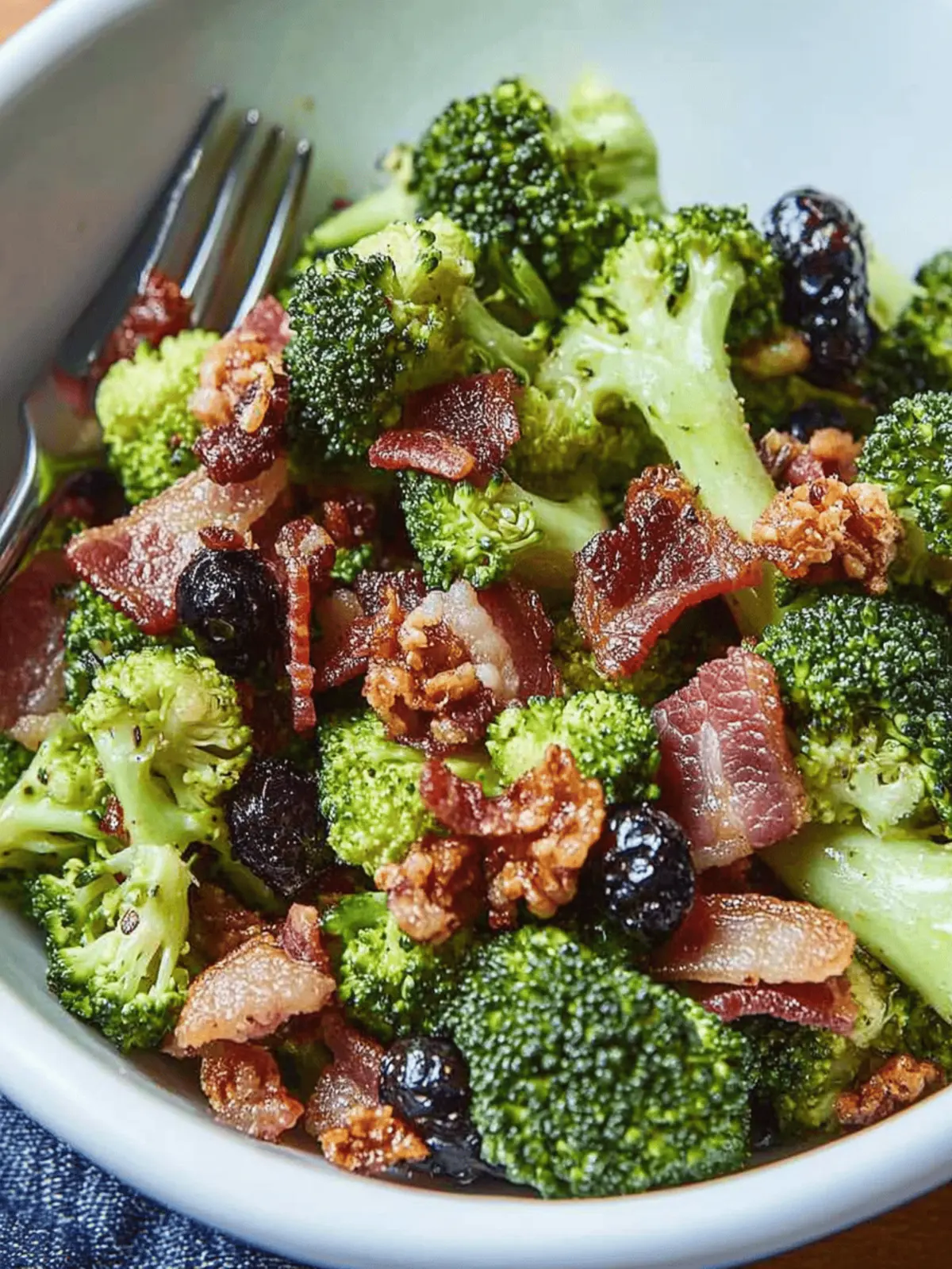 Broccoli Salad with Bacon