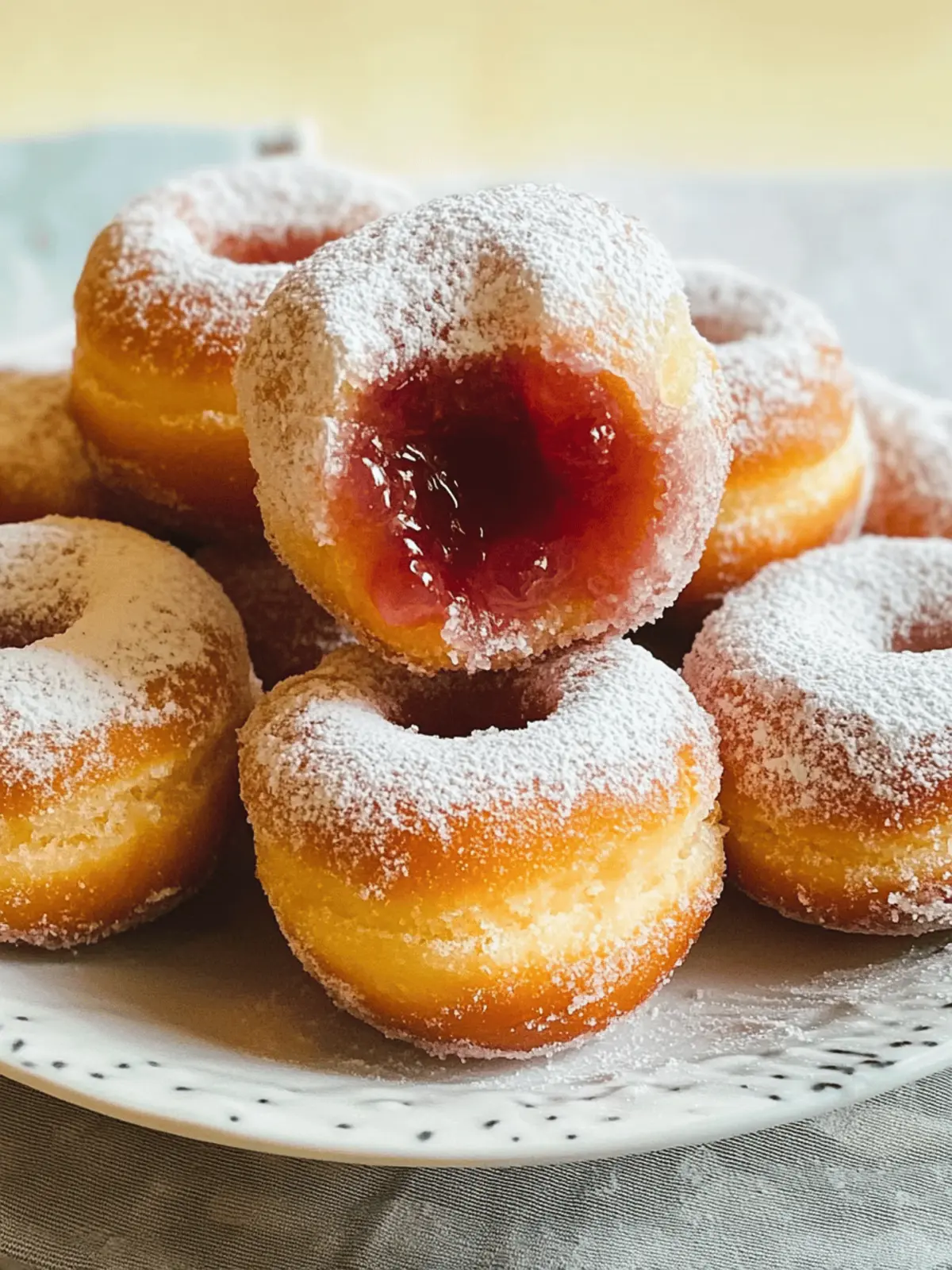 Vegan Jelly Donuts