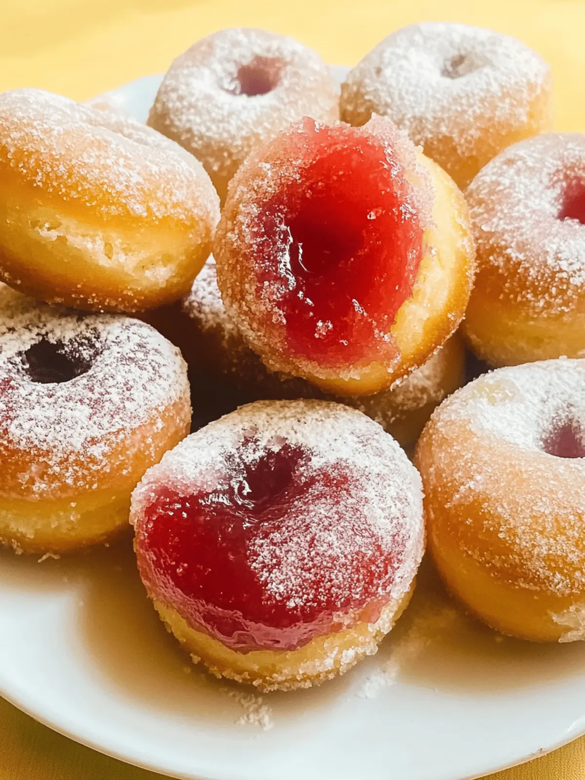 Vegan Jelly Donuts