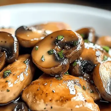 Delicious Mushroom Chicken