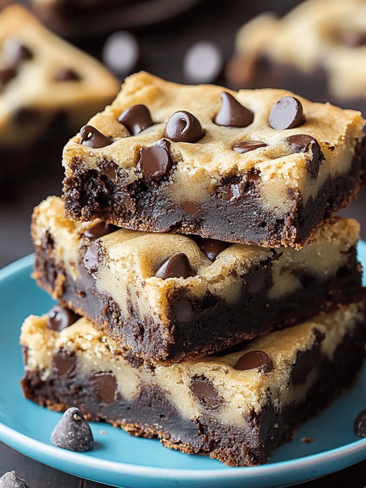 Chocolate Chip Cookie Brownies