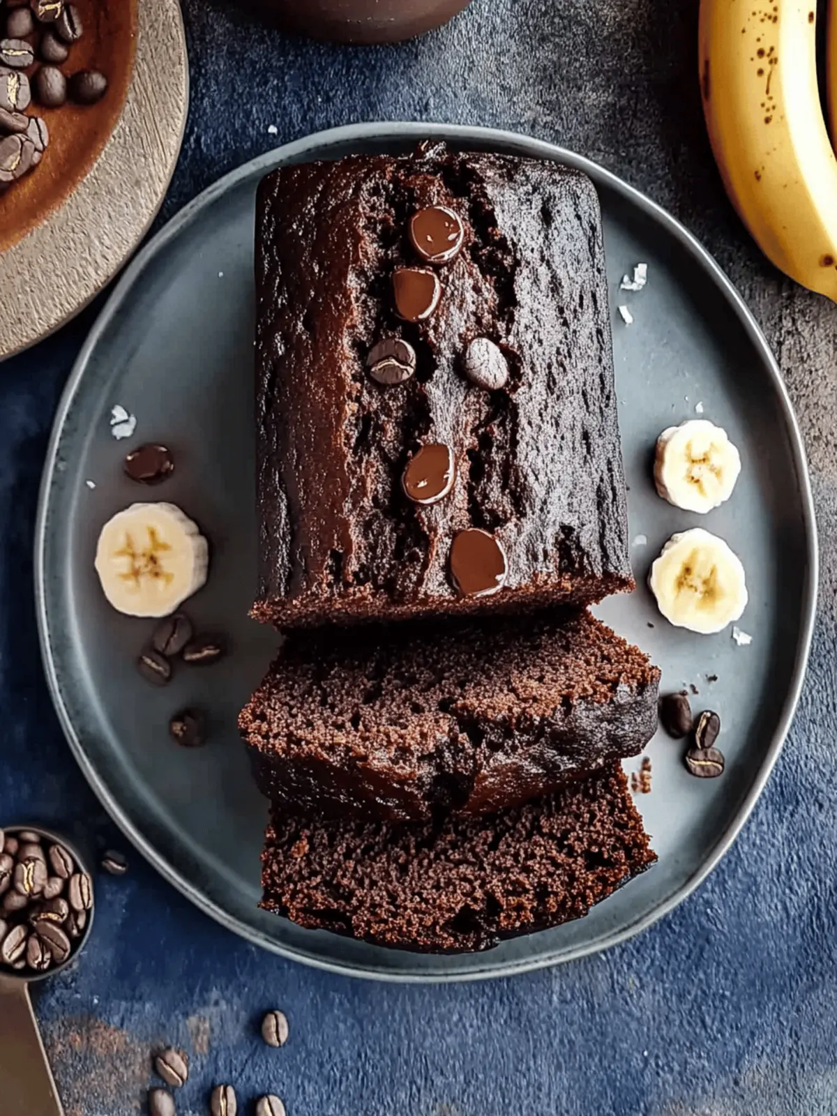 Chocolate Espresso Banana Bread