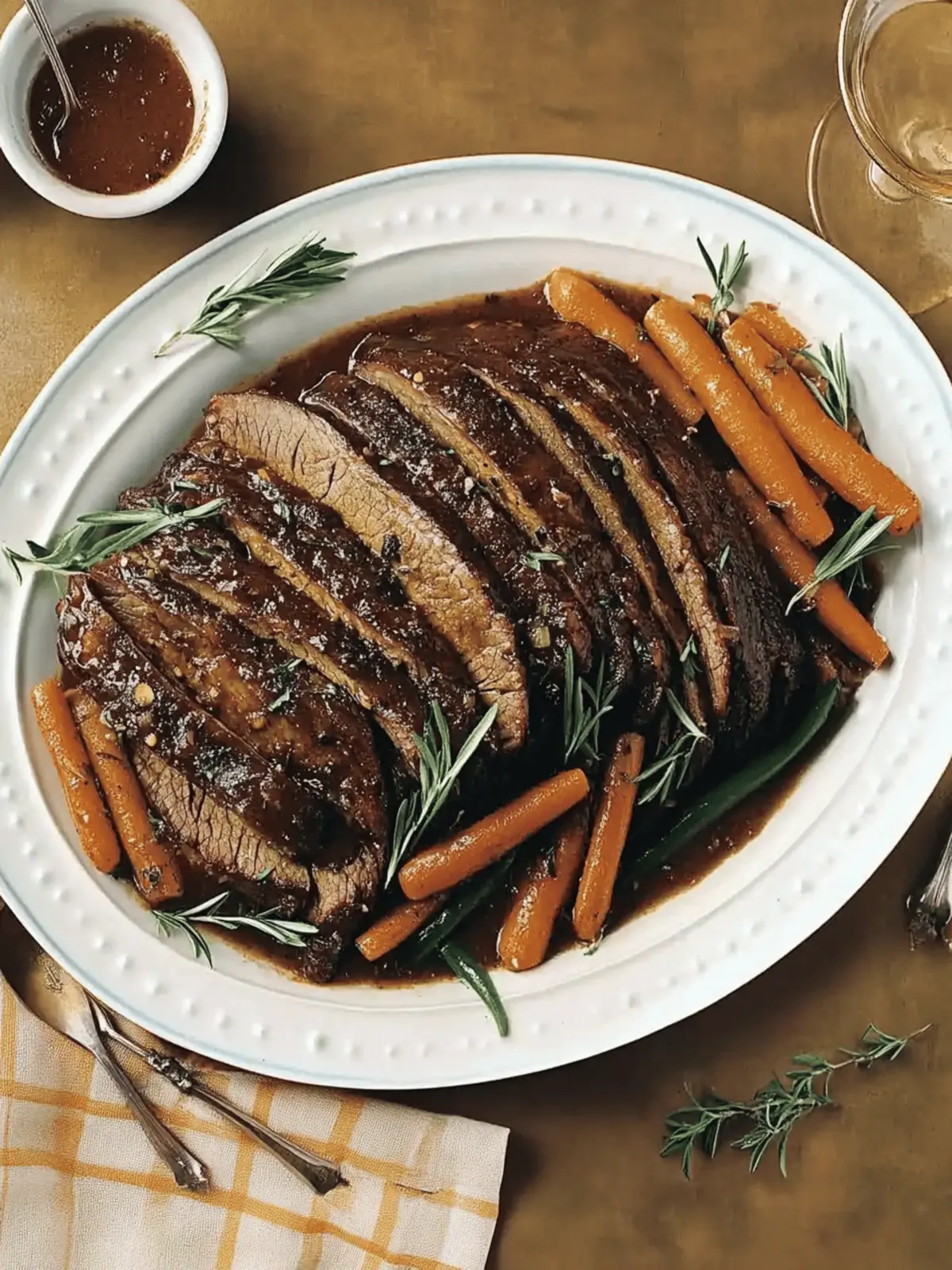 Savory Braised Brisket for Passover: Tender Family Feast 4 Braised Brisket for Passover