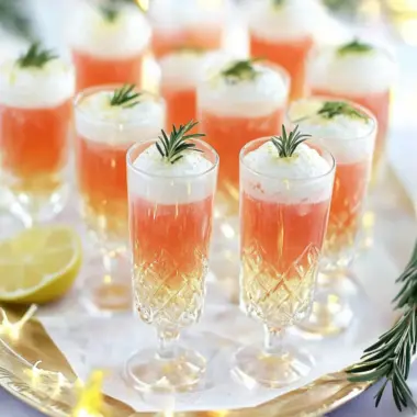 Champagne Jelly Shots