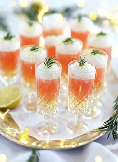 Champagne Jelly Shots