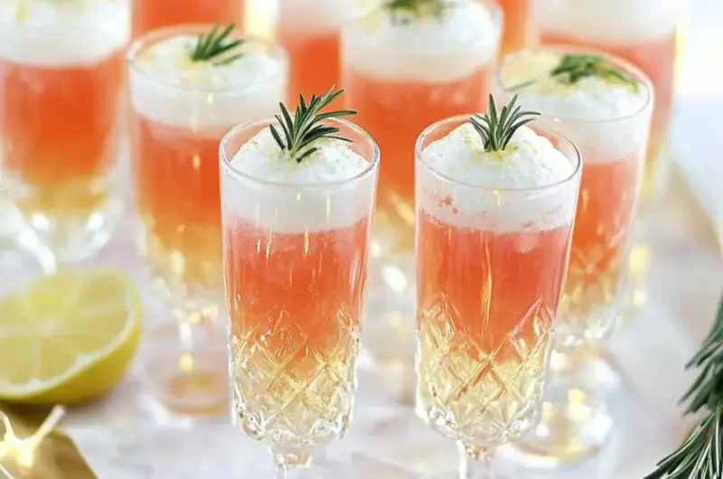 Champagne Jelly Shots