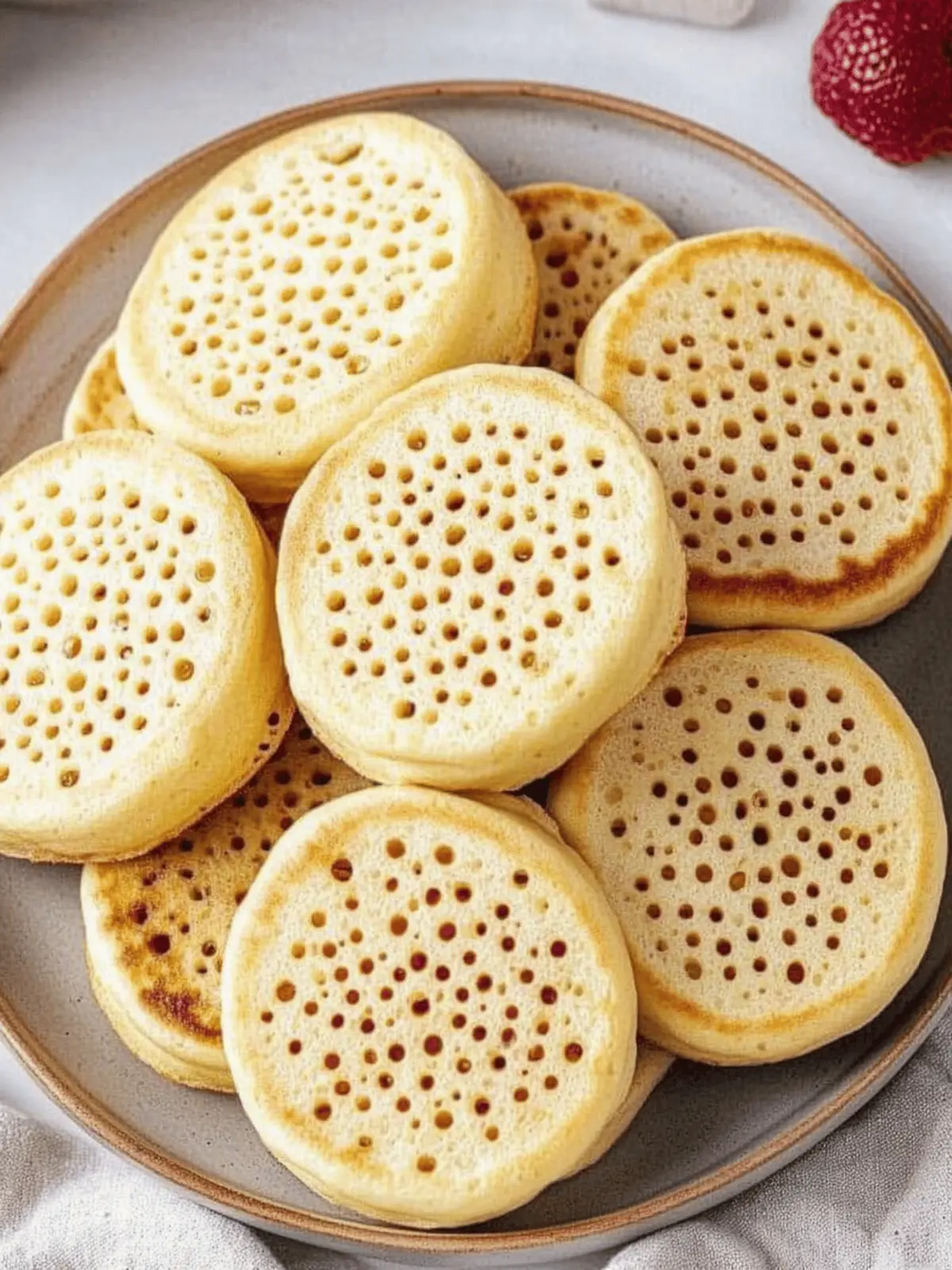 Homemade Crumpets