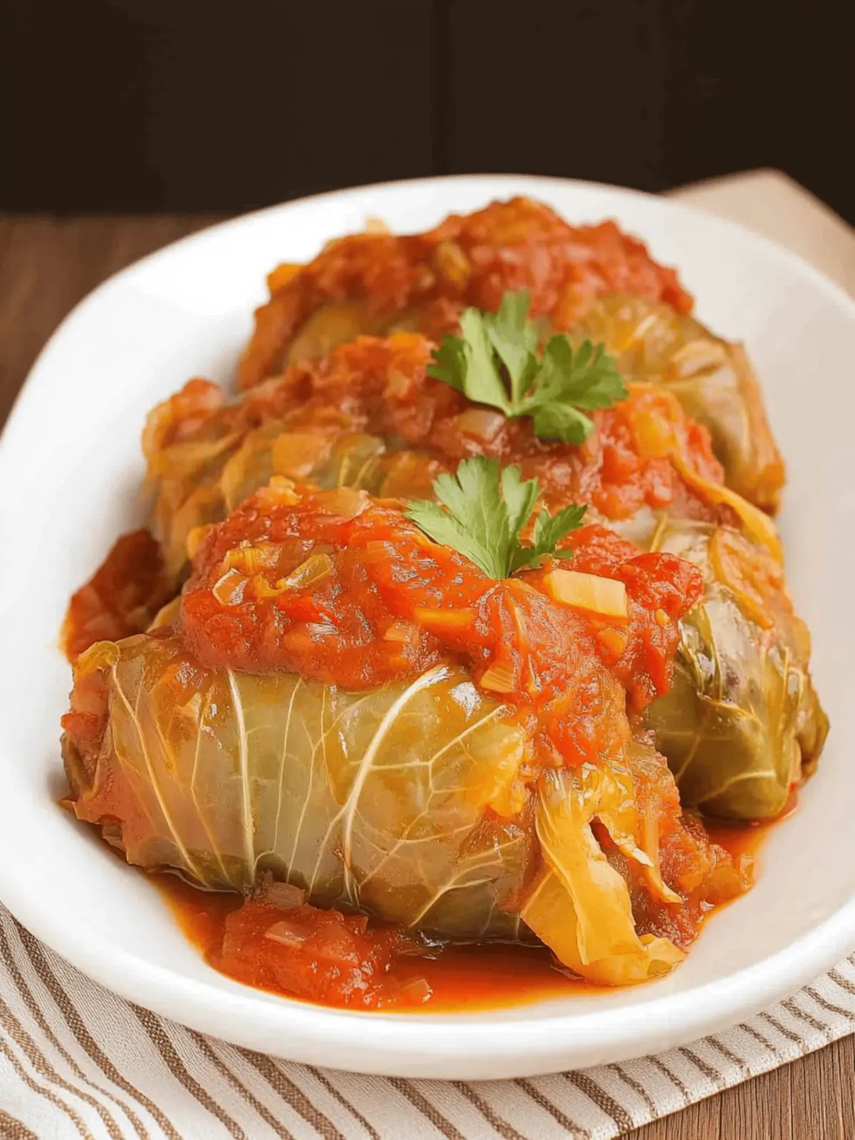 Hungarian Stuffed Cabbage Rolls