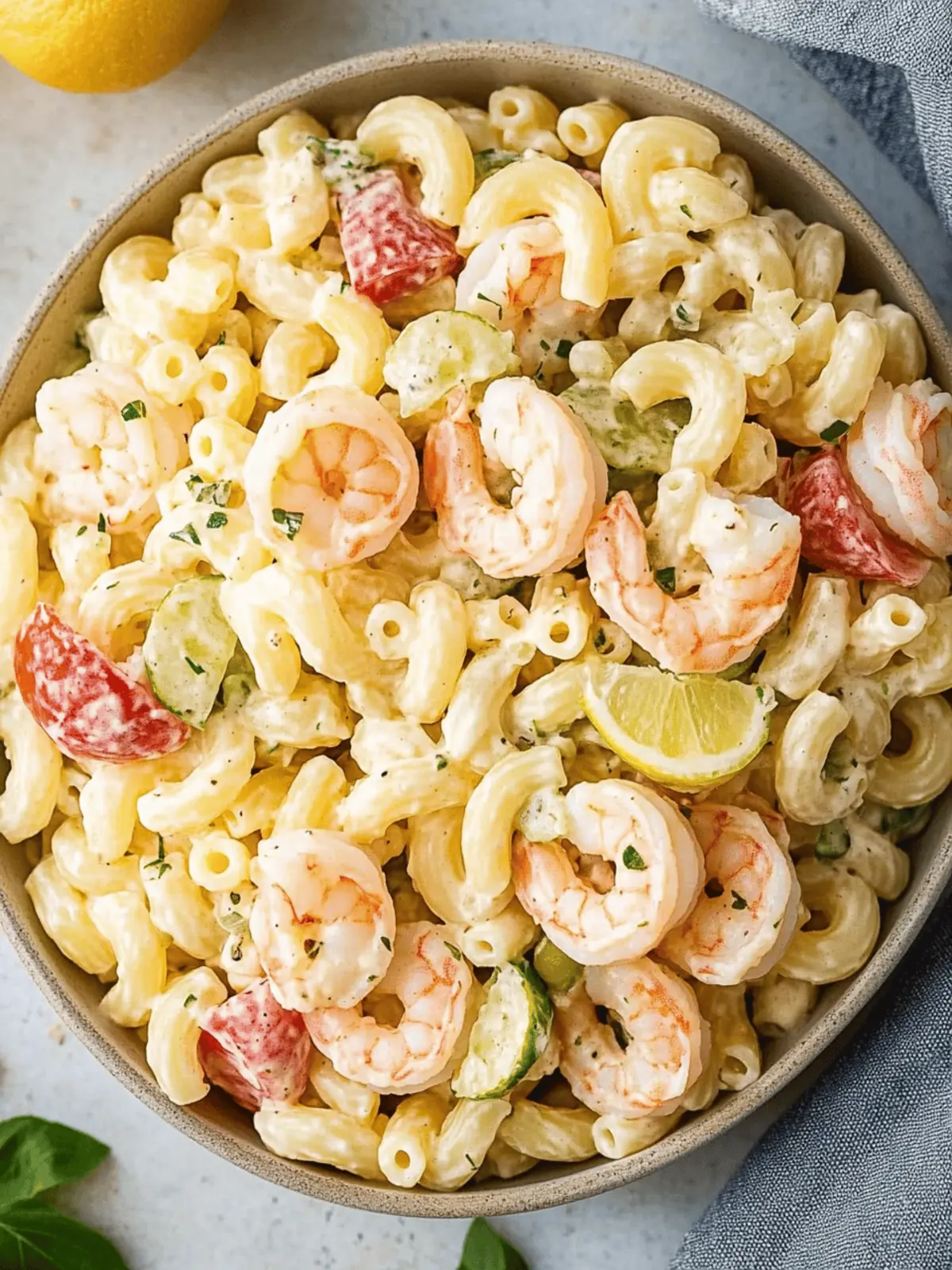Shrimp Macaroni Salad