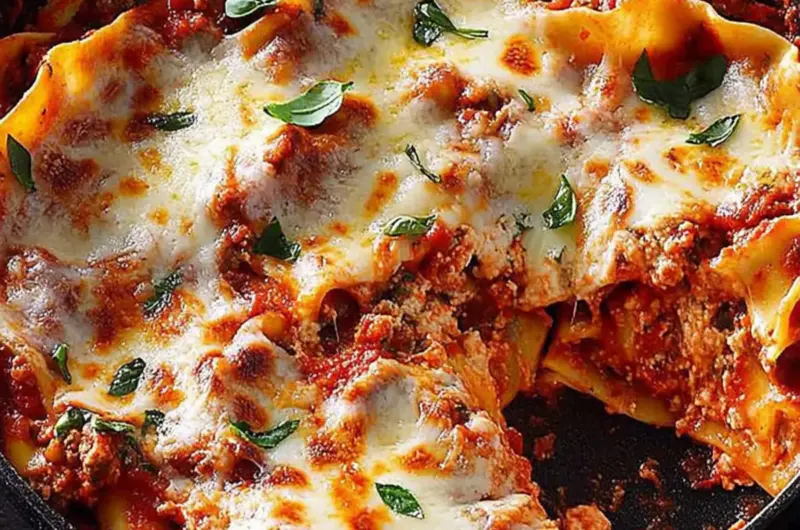 Skillet Lasagna