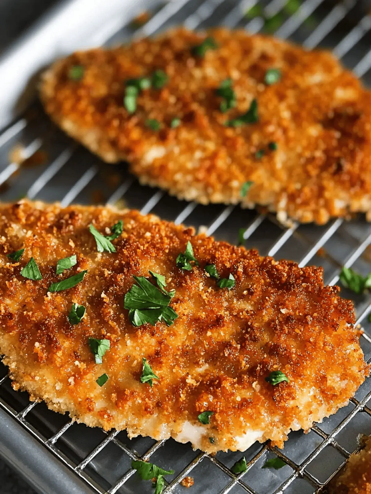 Crispy Panko Crusted Chicken