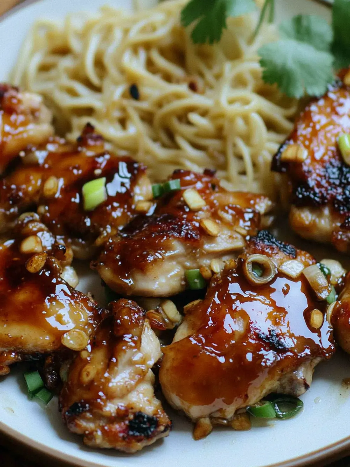 Viral Garlic Miso Chicken Thighs