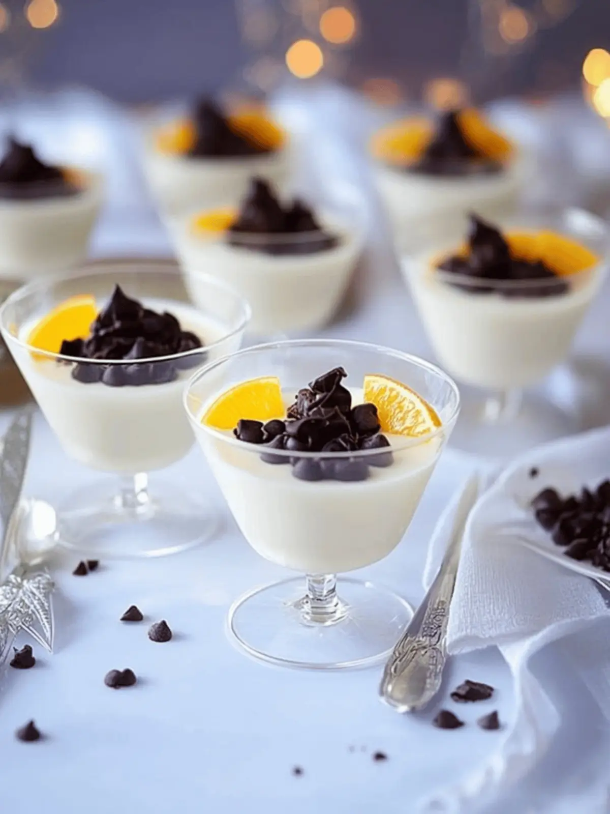 White Chocolate Panna Cotta
