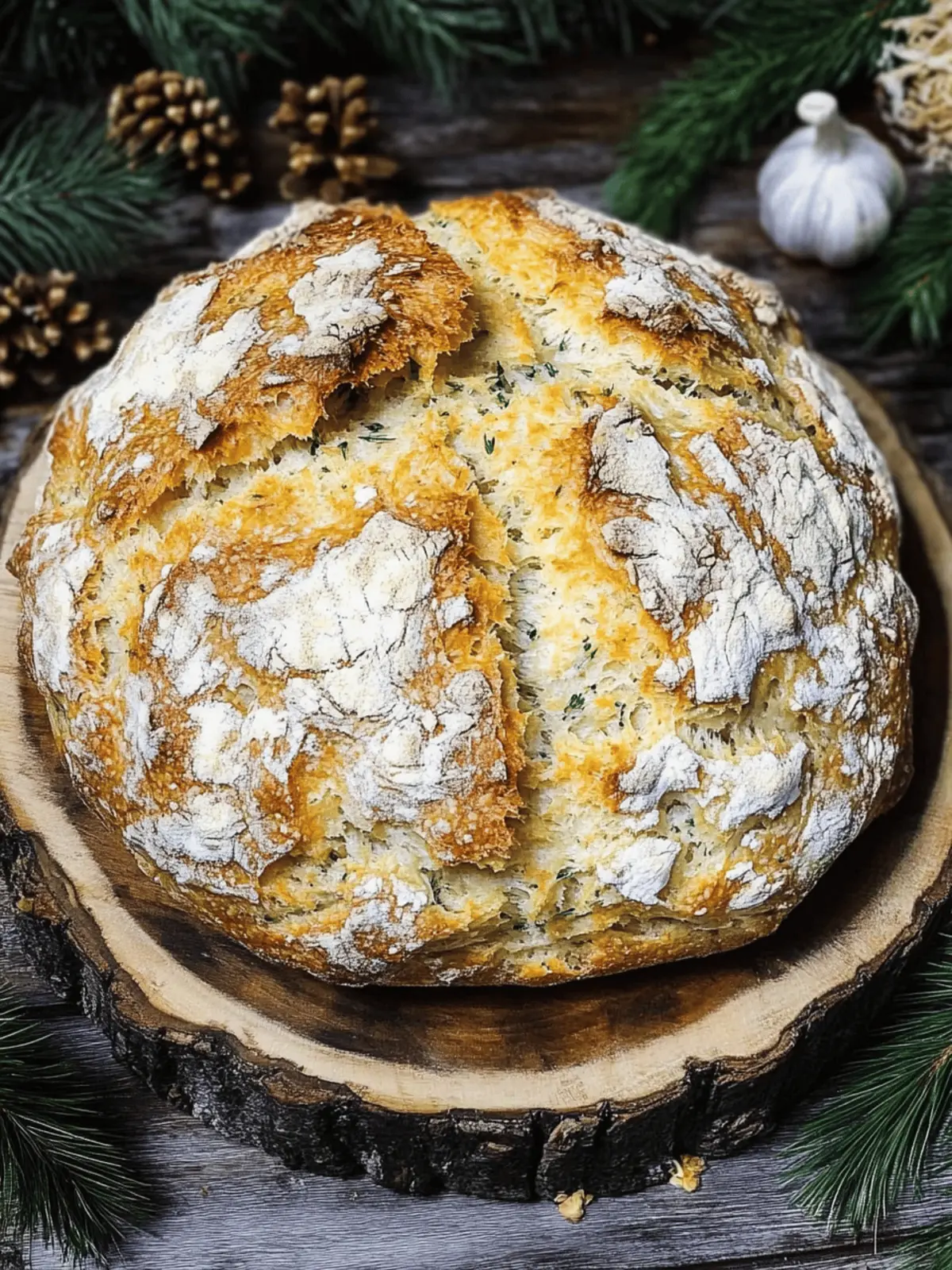 Cheddar and Herb Soda Bread