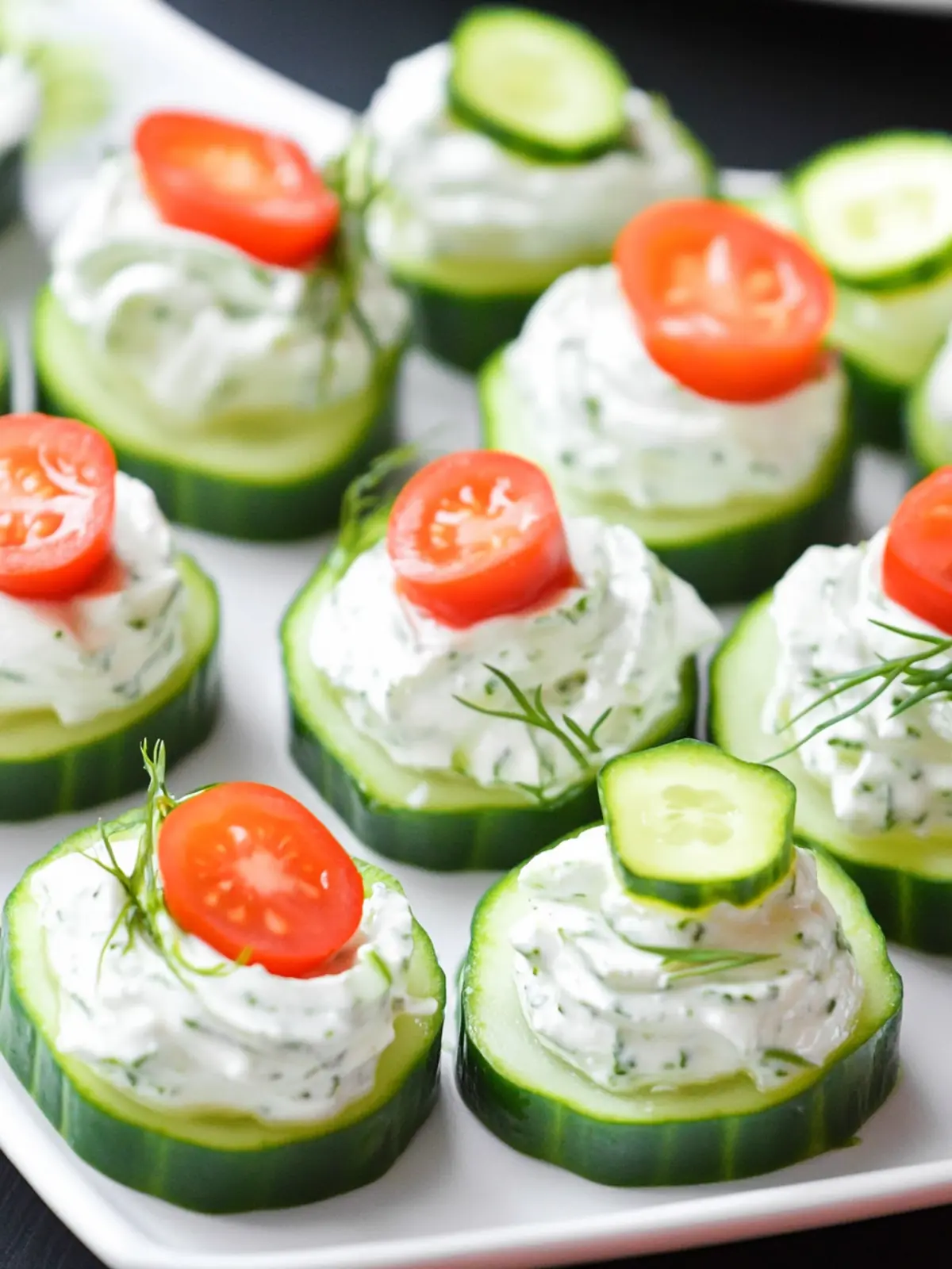 Delicious Dilly Cucumber Bites: The Ultimate Healthy Snack 2 Dilly Cucumber Bites