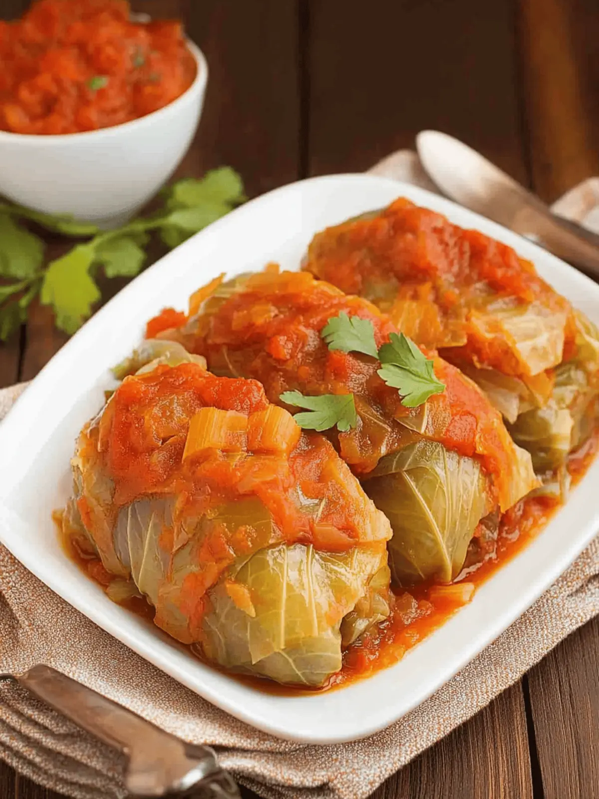 Hungarian Stuffed Cabbage Rolls