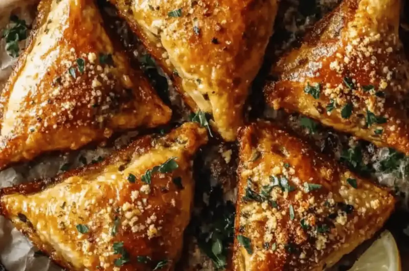 Moroccan Spiced Chicken Briouats