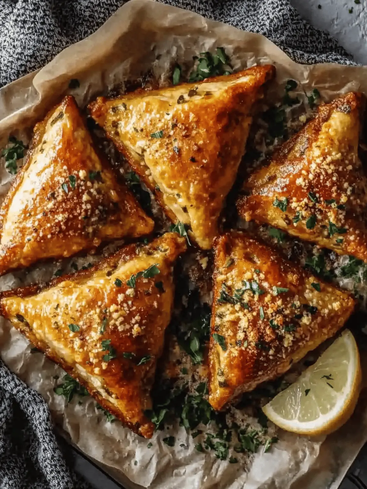 Moroccan Spiced Chicken Briouats