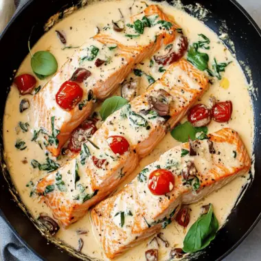 Creamy Tuscan Salmon