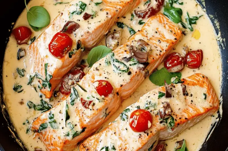 Creamy Tuscan Salmon