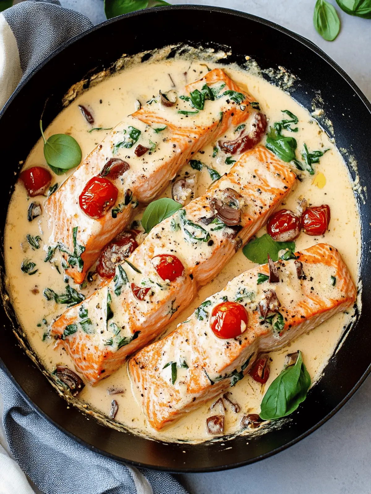 30-Minute Creamy Tuscan Salmon Everyone Will Love 5 Creamy Tuscan Salmon