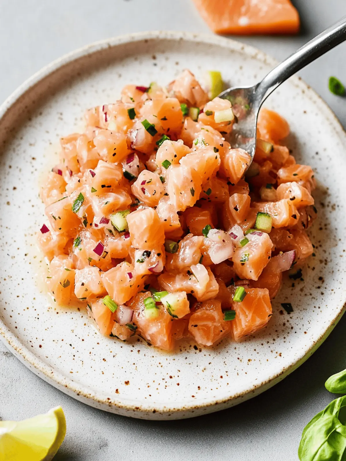 25-Minute Salmon Tartare