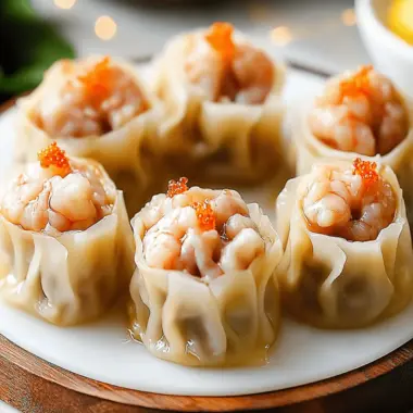 Pork and Shrimp Siu Mai