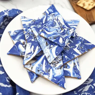 HANUKKAH BARK CANDY