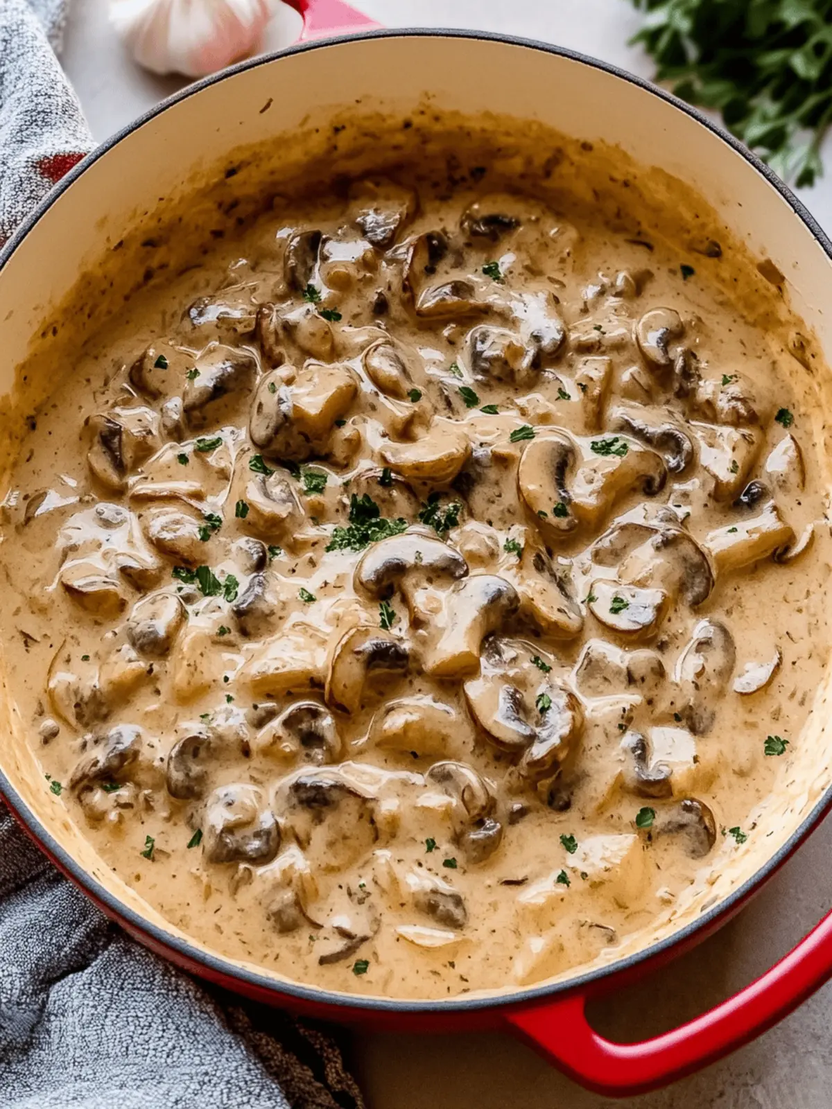 Mushroom Stroganoff