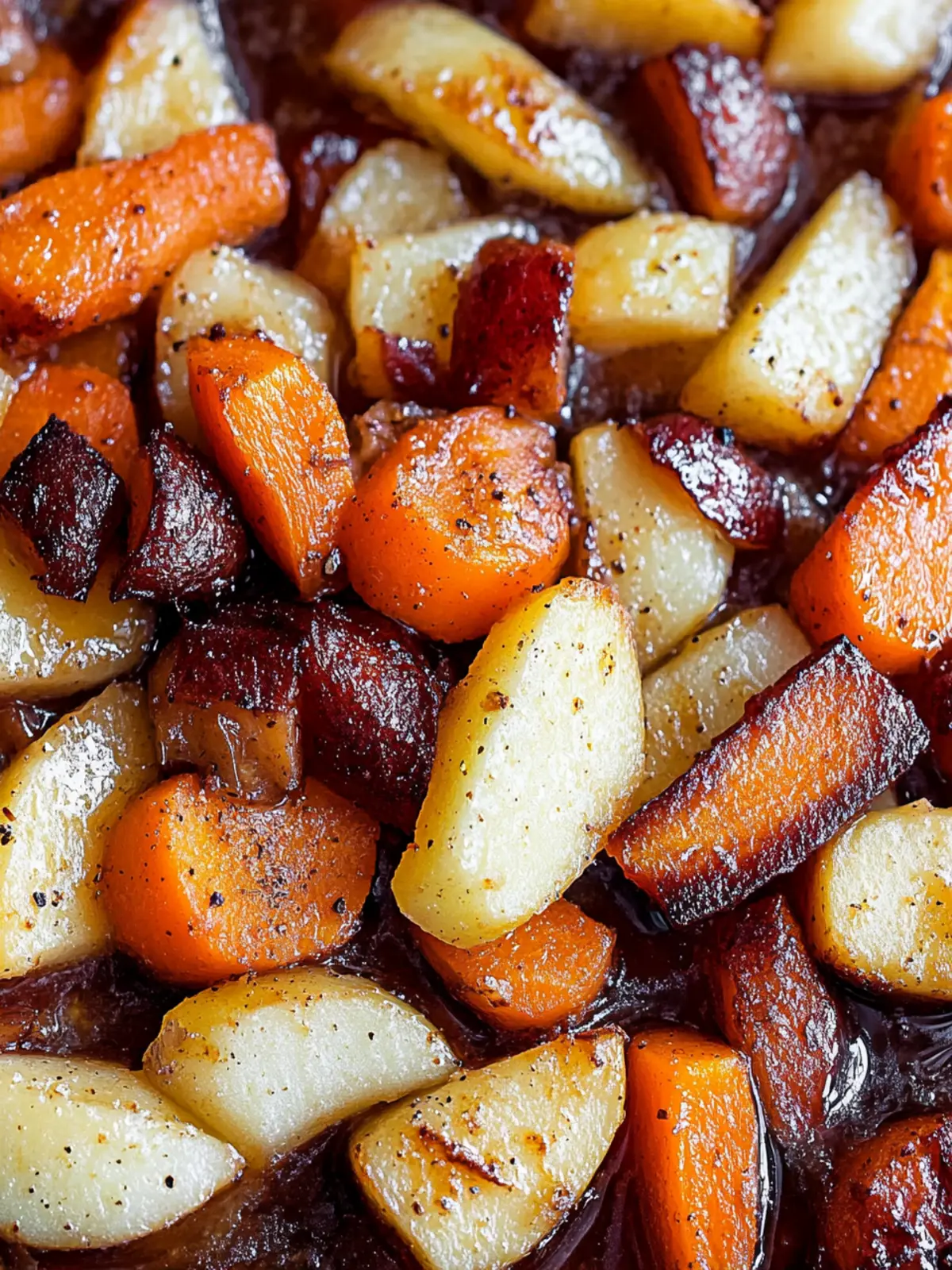 Maple Dijon Roasted Apples & Carrots: Fall's Sweet Delight 5 Maple Dijon Roasted Apples & Carrots