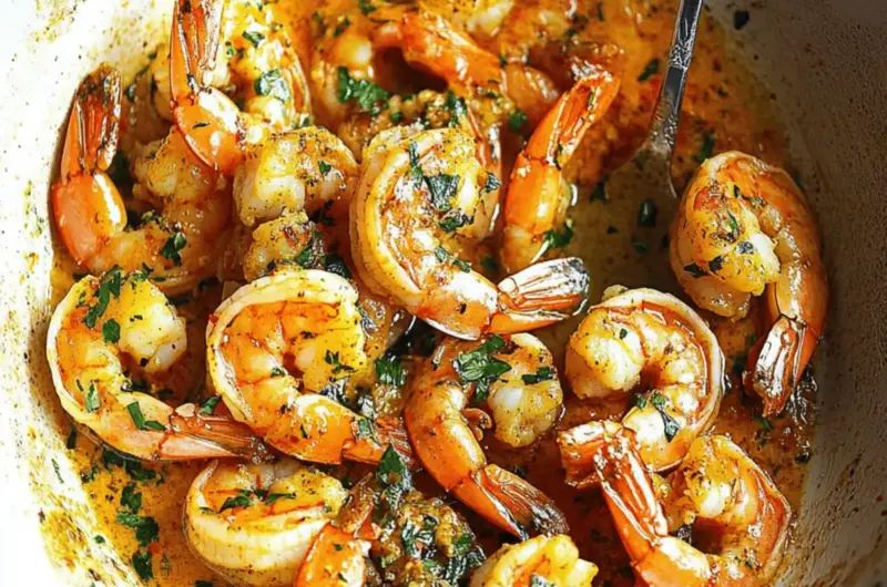 Spicy Drunken Shrimp