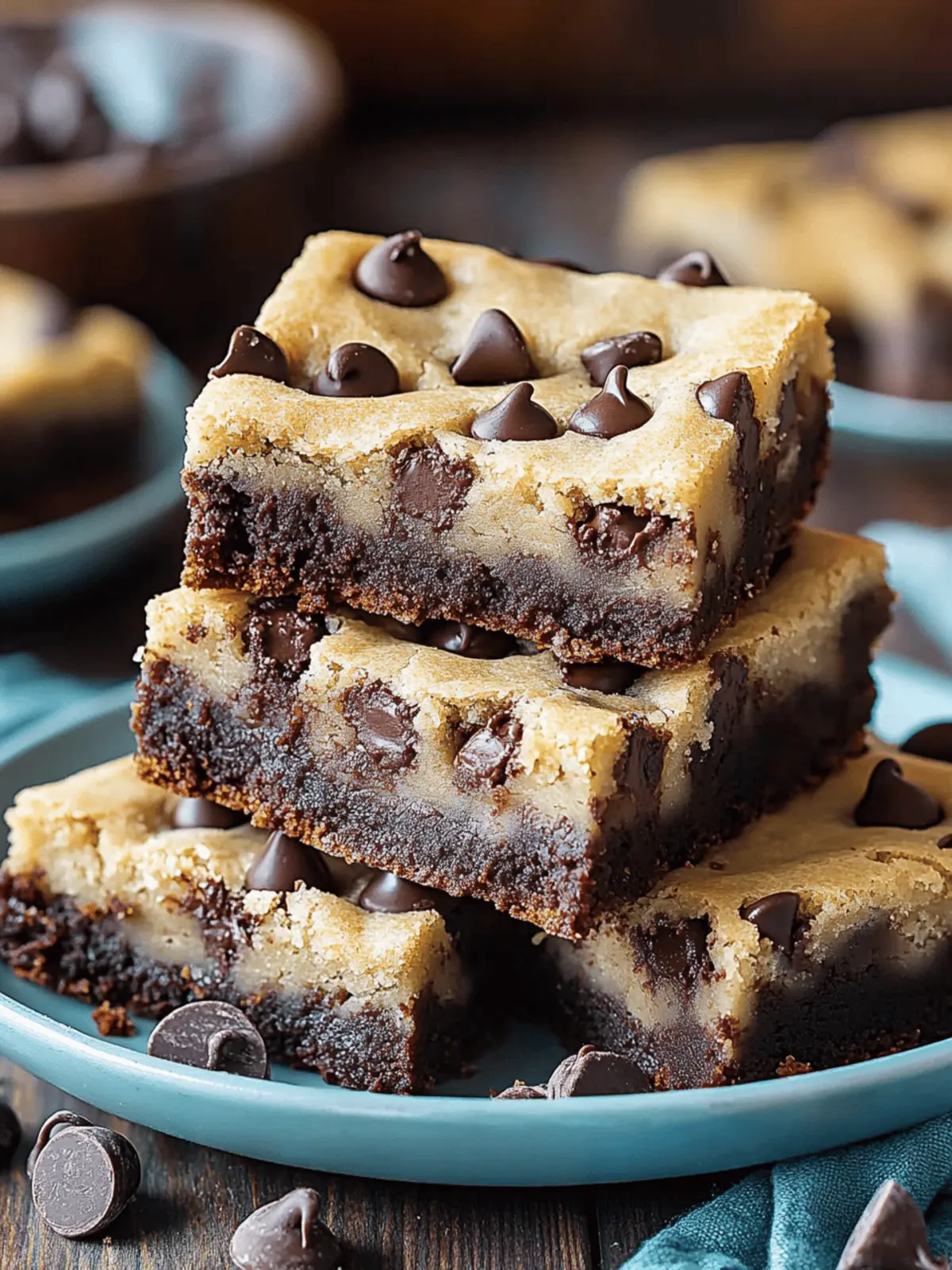 Chocolate Chip Cookie Brownies