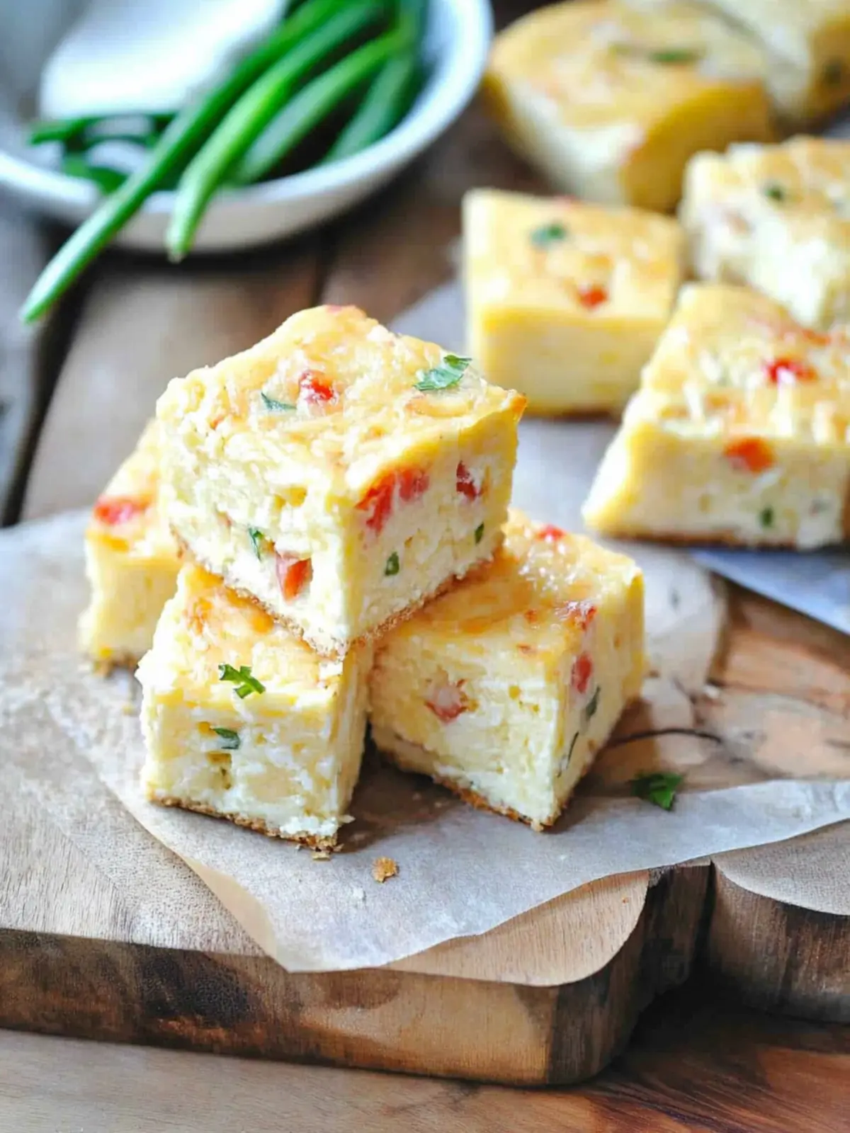 Aunt Bee’s Chile Cheese Squares