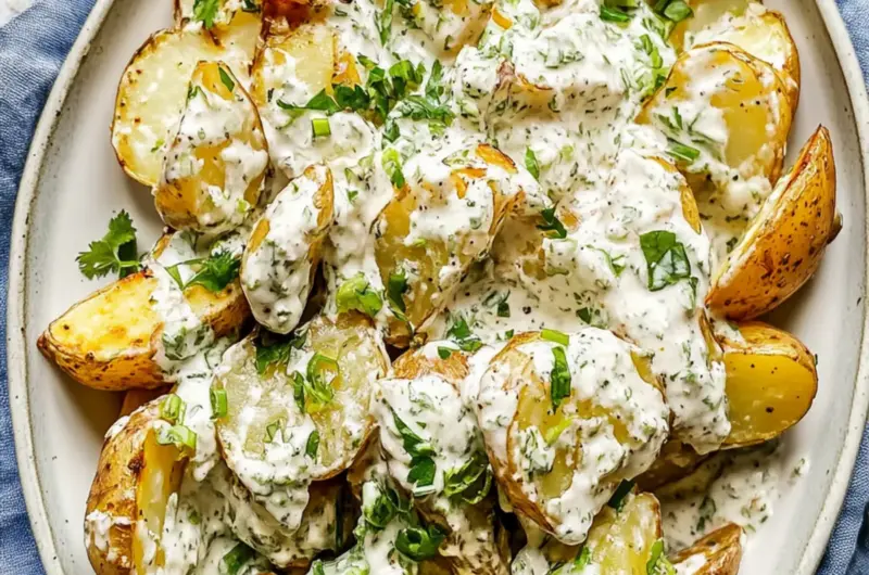 Crispy Potato Salad