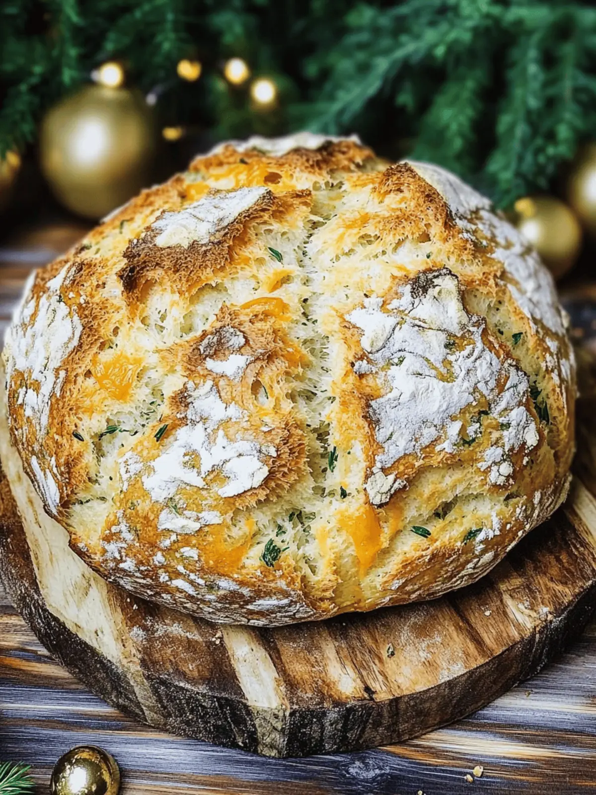 Cheddar and Herb Soda Bread