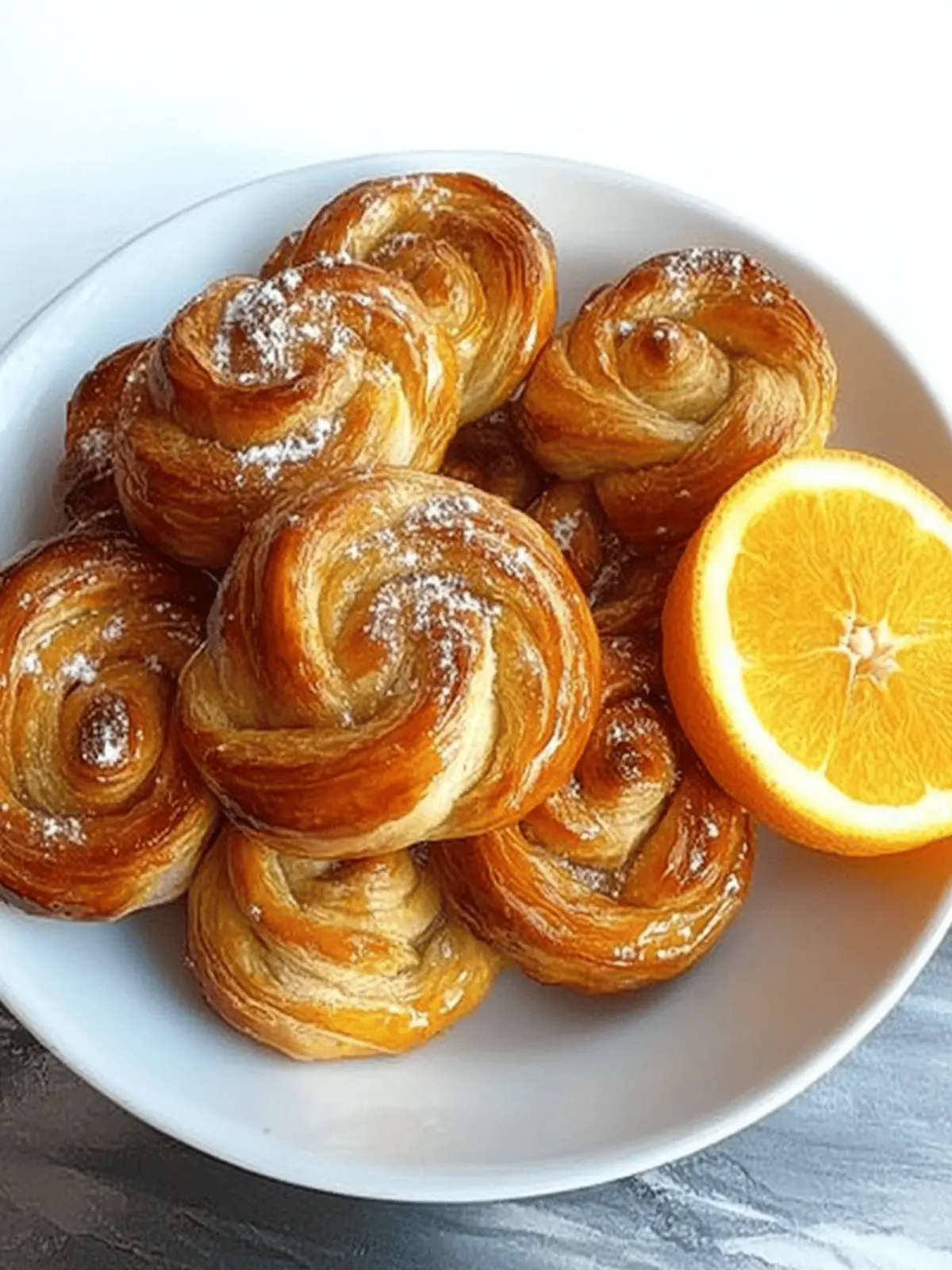 Orange Cardamom Morning Buns