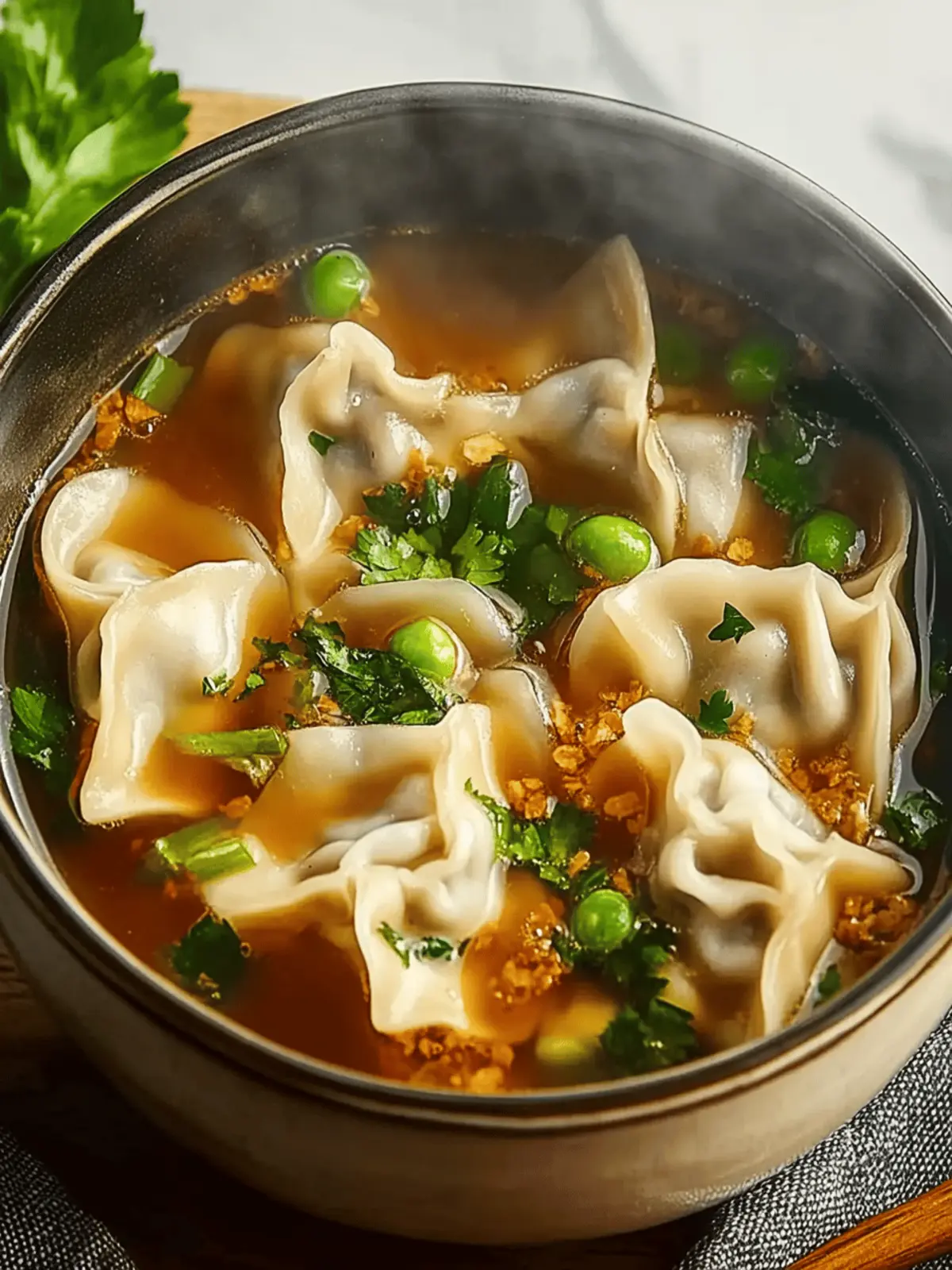 Savor a Cozy Night with Flavorful Potsticker Soup 5 Potsticker Soup