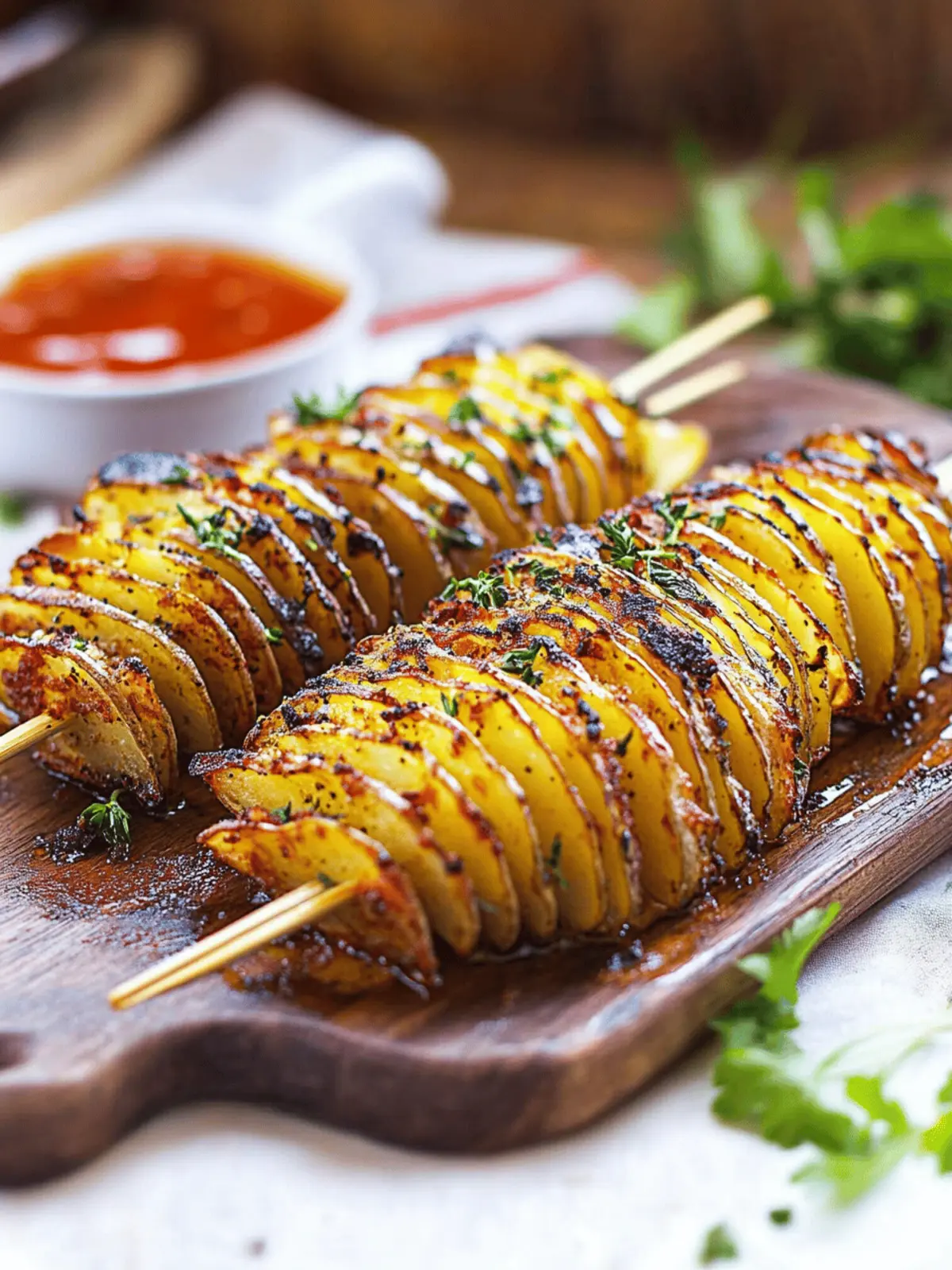 Crispy Accordion Potatoes