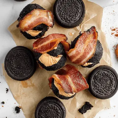 Bacon Wrapped Oreos