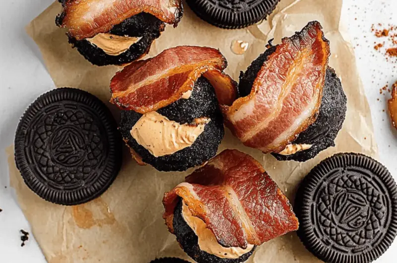 Bacon Wrapped Oreos