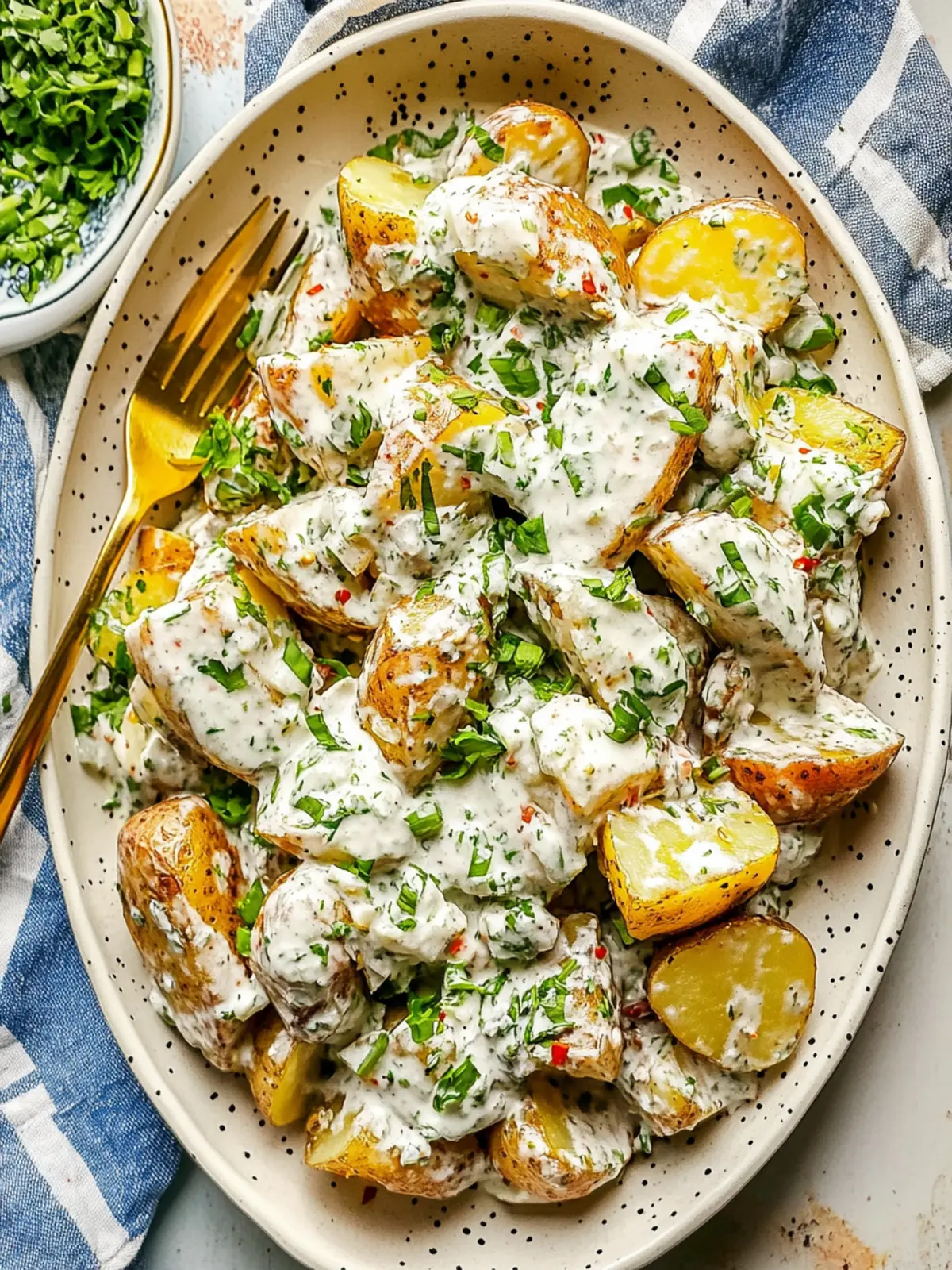 Crispy Potato Salad