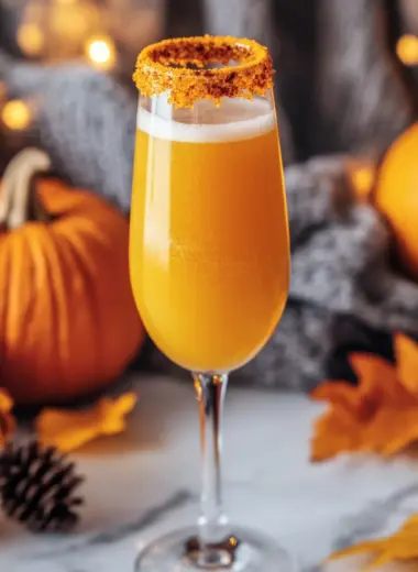 Pumpkin Pie Mimosa
