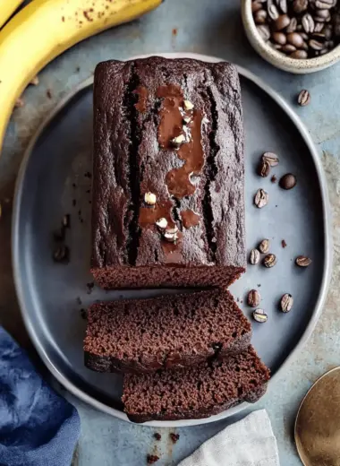 Chocolate Espresso Banana Bread