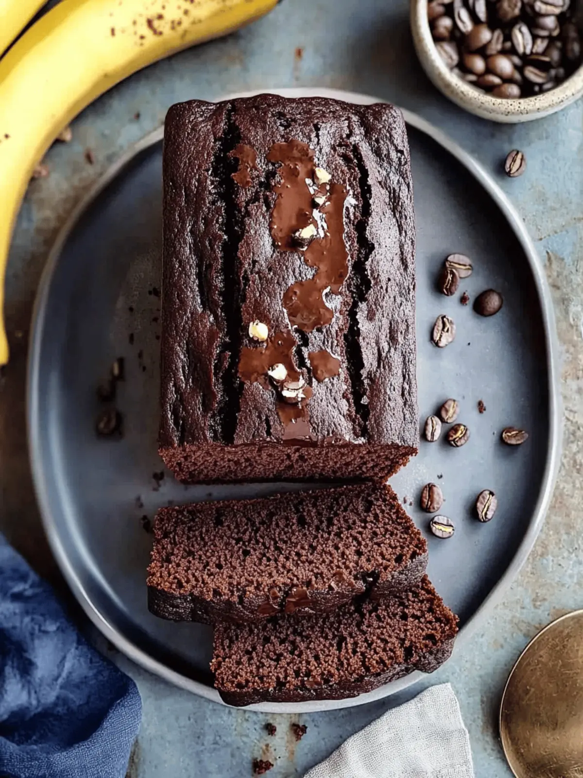 Chocolate Espresso Banana Bread