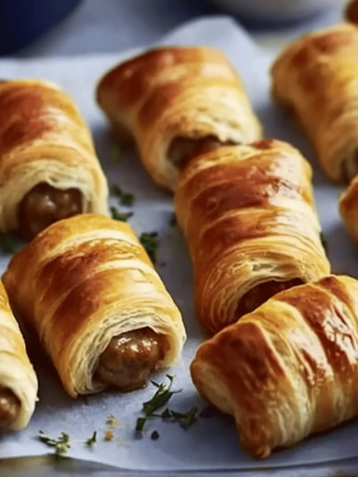 Mary Berry Sausage Rolls British